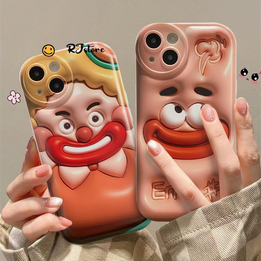 ins weird couple emoji clown